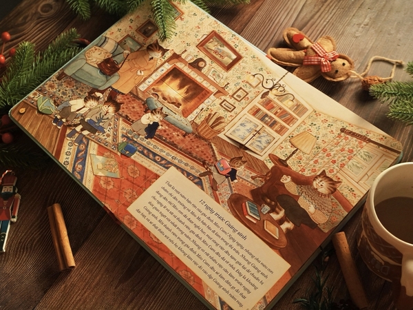 Combo 2 cuốn Gia Đình Mèo Cam: Giáng Sinh Lung Linh + Bốn Mùa Yêu Thương