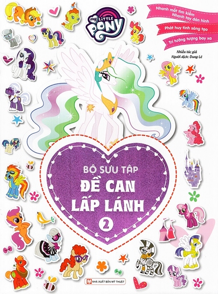 My Little Pony - Bộ Sưu Tập Đề Can Lấp Lánh 2 - Tái Bản 2025