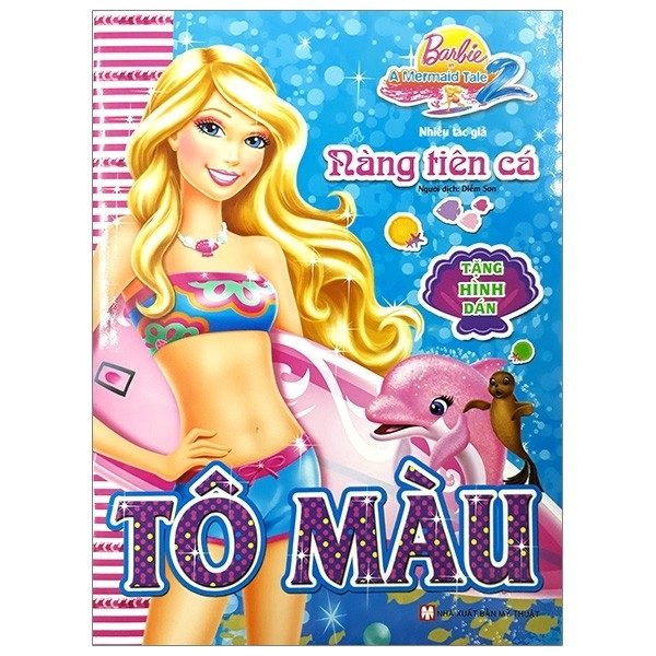 Barbie Nàng Tiên Cá - Tô Màu Theo Truyện Kể