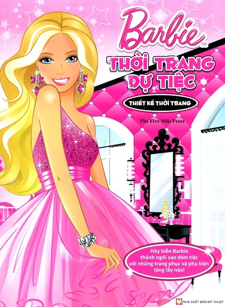 Thời Trang Dự Tiệc - Barbie Thủ Công Dựng Hình Thời Trang