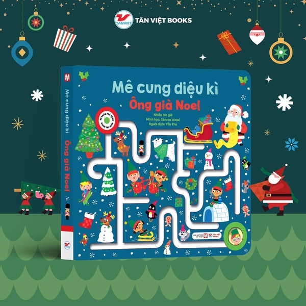 Sách: Mê Cung Diệu Kì - Ông Già Noel (Cuốn số 3)
