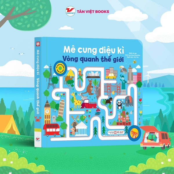 Sách: Mê Cung Diệu Kì - Vòng Quanh Thế Giới (Cuốn số 1)