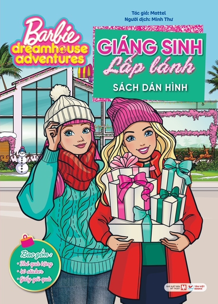 Barbie_Giáng sinh lấp lánh_Sách dán hình
