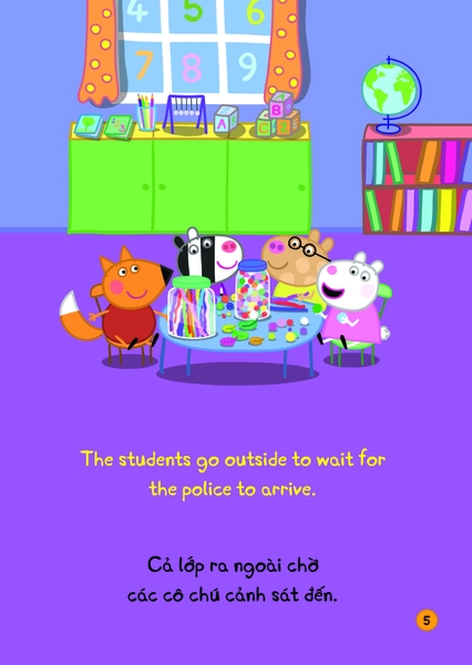 Peppa Pig - Song ngữ Anh - Việt: Cuốn 4: Safety First! An toàn là trên hết!