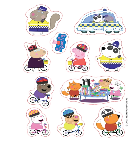 Peppa Pig - Song ngữ Anh - Việt: Cuốn 4: Safety First! An toàn là trên hết!
