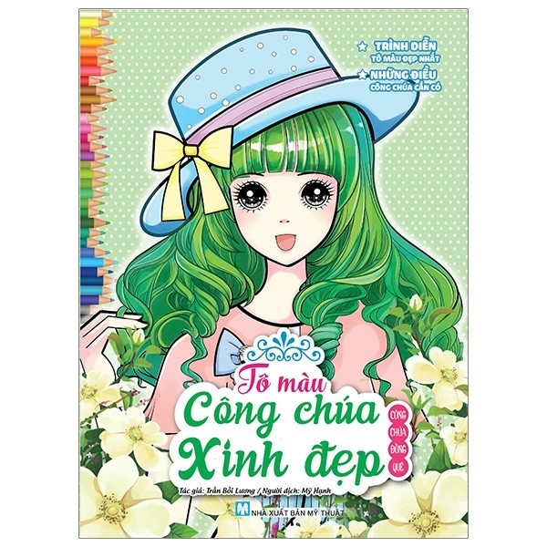 Tô Màu Công Chúa Xinh Đẹp - Công Chúa Đồng Quê ( Tái Bản 2024 )