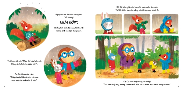 Lớp Học Rừng Xanh Của Cô Cú Mèo - Cuốn 2: Căn Chòi Ấm Áp - Kỹ Năng Mềm