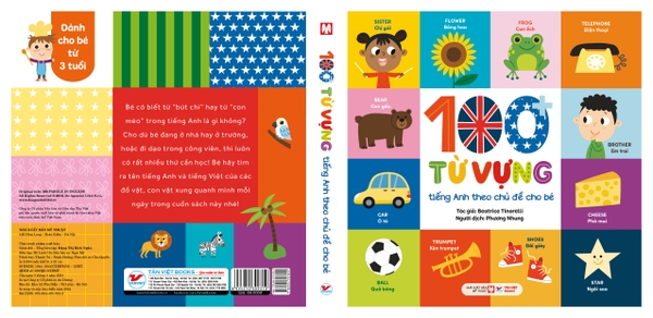 100 Từ Vựng Tiếng Anh Theo Chủ Đề Cho Bé
