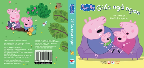 Bộ Hộp Peppa Pig: Thư viện nhỏ của tớ: Giờ đi ngủ - Sách Tranh - Dành Cho Trẻ 2+