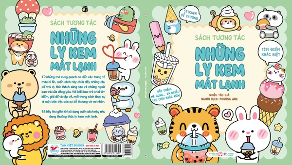 Sách Tương Tác Trà Sữa Boba: Những Ly Kem Mát Lạnh - Phát Triển Đa Giác Quan