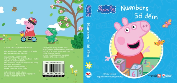 Bộ Hộp Peppa Pig: Thư Viện Học Tập Của Tớ - Sách Tranh - Dành Cho Trẻ 2+