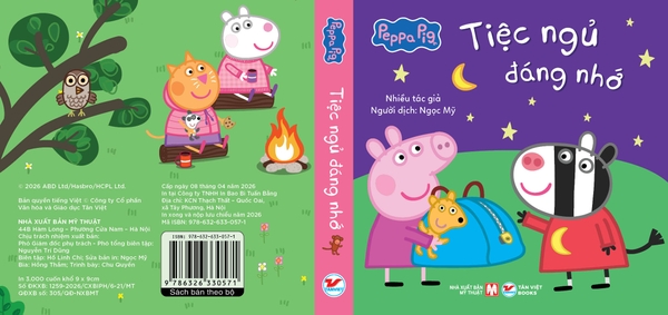 Bộ Hộp Peppa Pig: Thư viện nhỏ của tớ: Giờ đi ngủ - Sách Tranh - Dành Cho Trẻ 2+