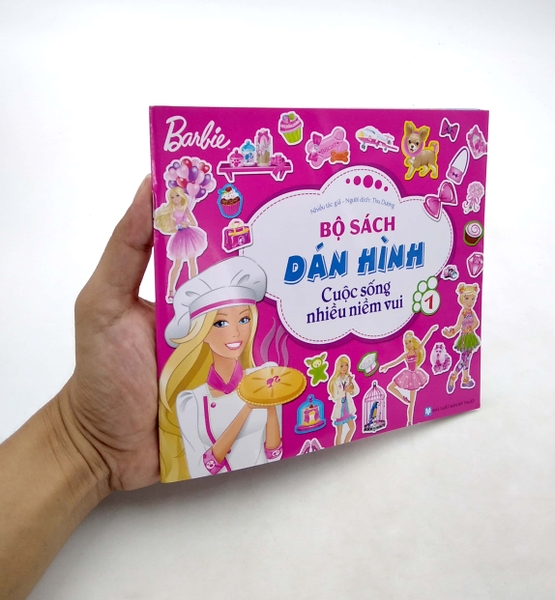 Barbie Bộ Sách Dán Hình Cuộc Sống Nhiều Niềm Vui - Tập 1