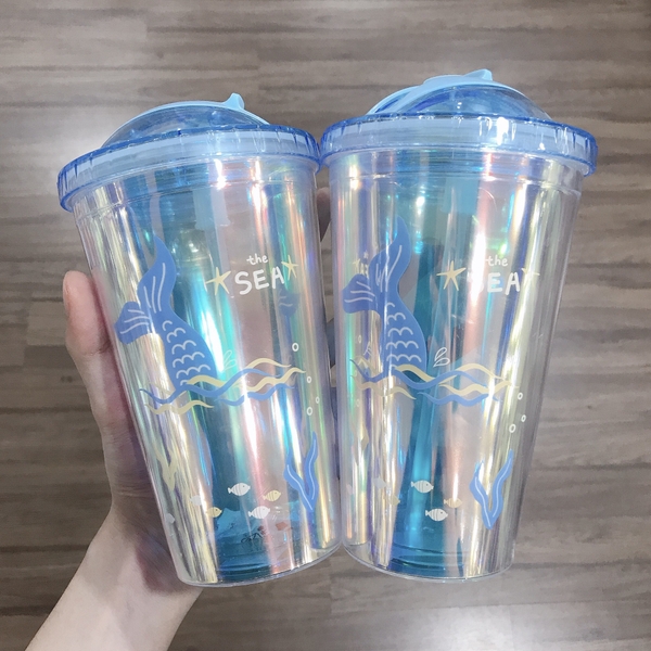 Cốc nước đuôi cá 450ml BE-5027