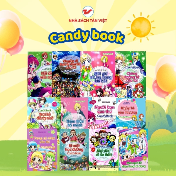 Xả kho - Combo 12 cuốn Candy Book