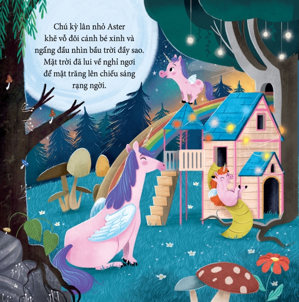 3. Chúc ngủ ngon nhé, bạn kỳ lân!
