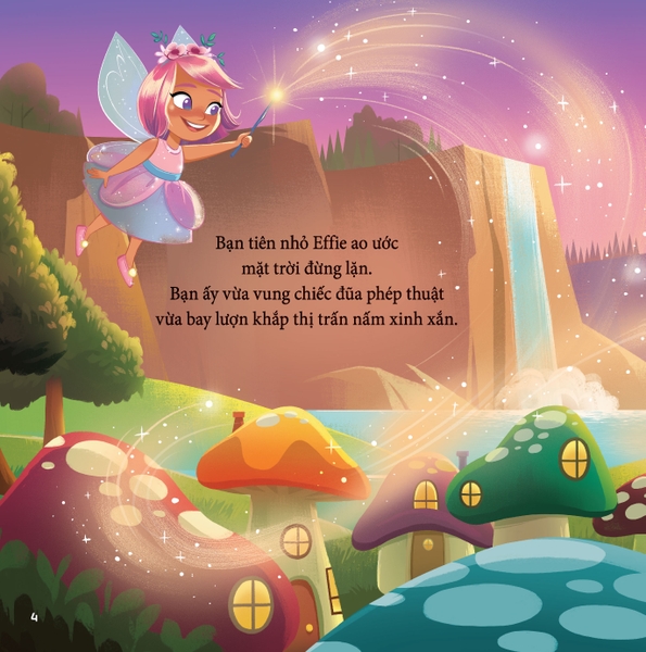 4. Chúc ngủ ngon nhé, nàng tiên nhỏ!