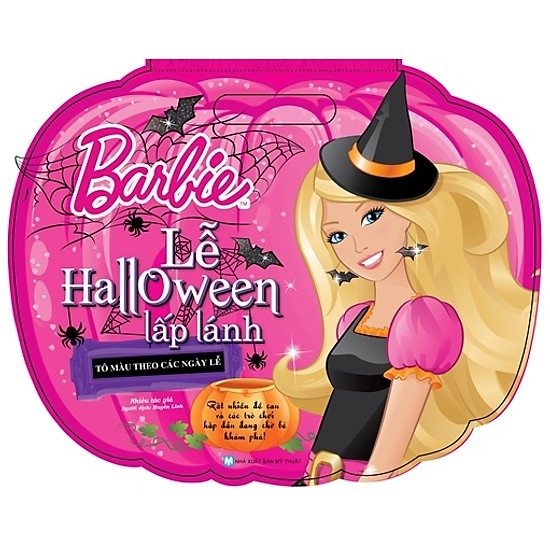 Barbie Lễ Halloween Lấp Lánh - Tô Màu Theo Các Ngày Lễ