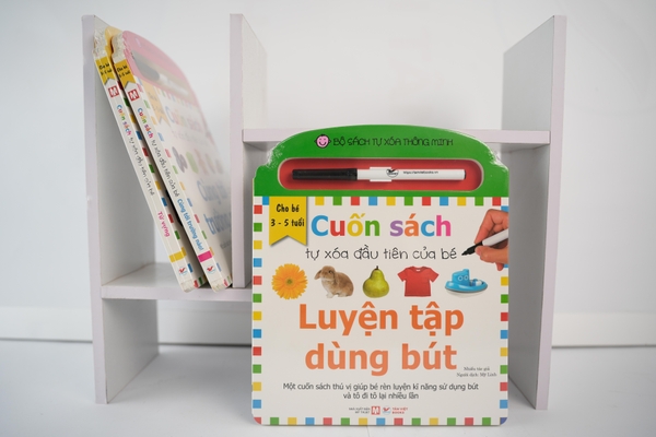 CB419 - 40% Combo - Cuốn sách tự xóa đầu tiên của bé