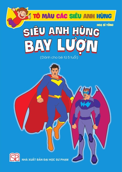 Tô Màu Siêu Anh Hùng Bay Lượn