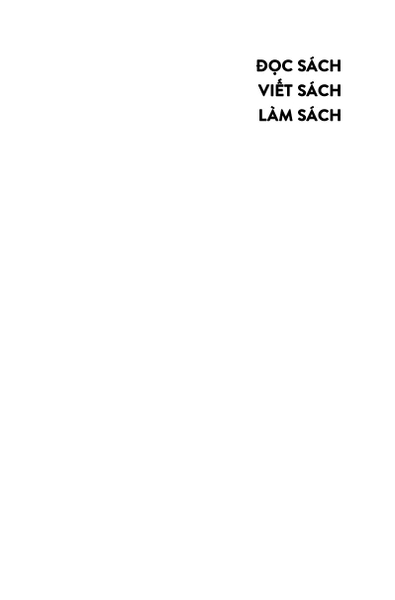 Đọc Sách, Viết Sách, Làm Sách - Lee Hayoung
