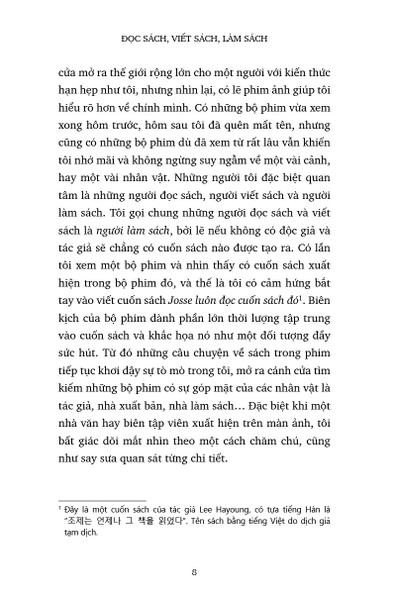 Đọc Sách, Viết Sách, Làm Sách - Lee Hayoung