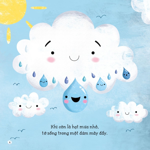 Hạt Mưa Bé Nhỏ - Câu Chuyện Tự Nhiên - Tân Việt Books