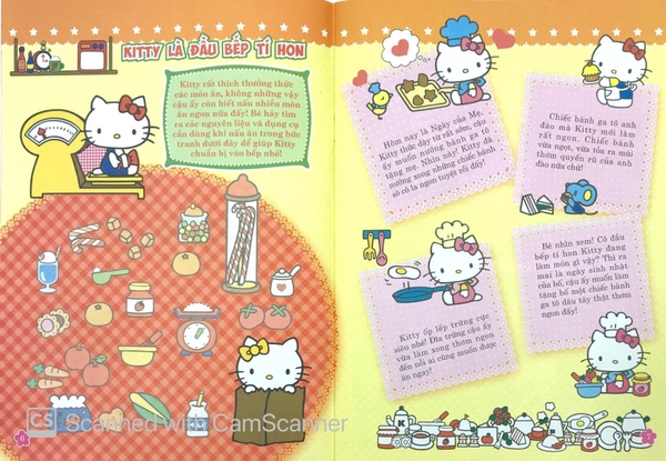Hello Kitty - Bst 1000 Đề Can - Cuộc Sống Diệu Kì