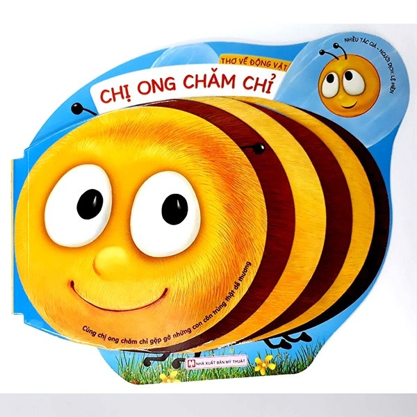 Combo 4 cuốn Thơ Về Động Vật: Cá hề sặc sỡ + Cô cừu mũm mĩm + Chị ong chăm chỉ + Nhím con nhiều gai