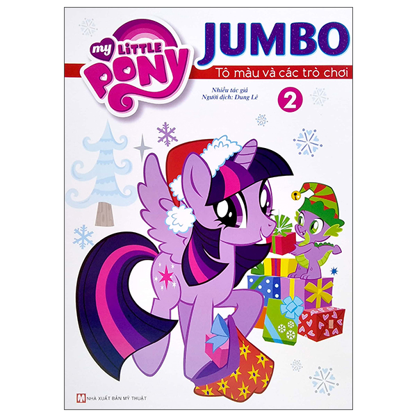 Combo 3 cuốn: My Little Pony Jumbo - Tô Màu Và Các Trò Chơi - Chủ Đề Giáng Sinh