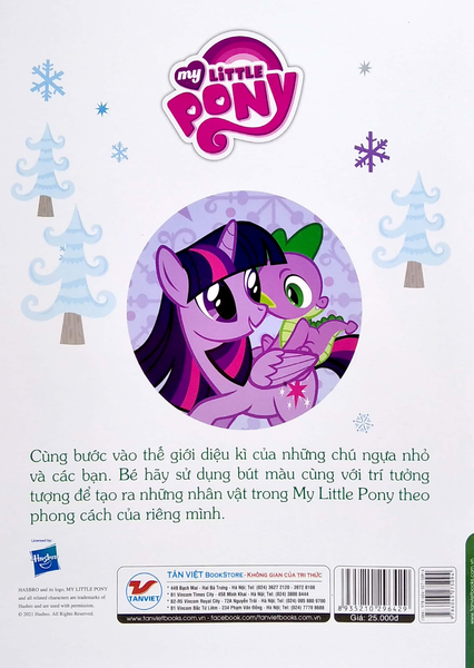 My Little Pony Jumbo - Tô Màu Và Các Trò Chơi - Chủ Đề Giáng Sinh Tập 2 (Tái Bản)