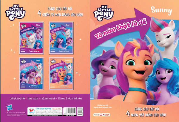 My Little Pony - Tô Màu Thật Là Dễ - Cuốn số 4: Sunny