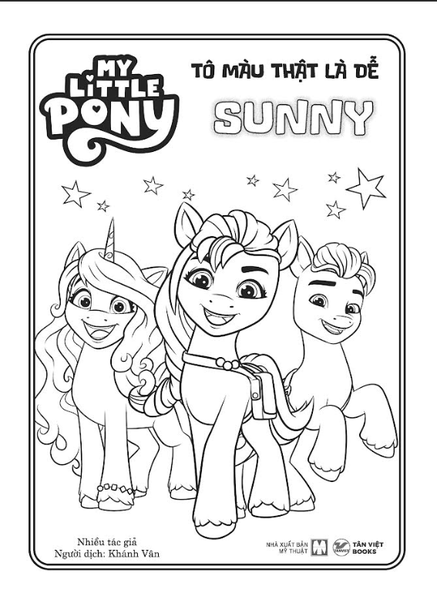 My Little Pony - Tô Màu Thật Là Dễ - Cuốn số 4: Sunny