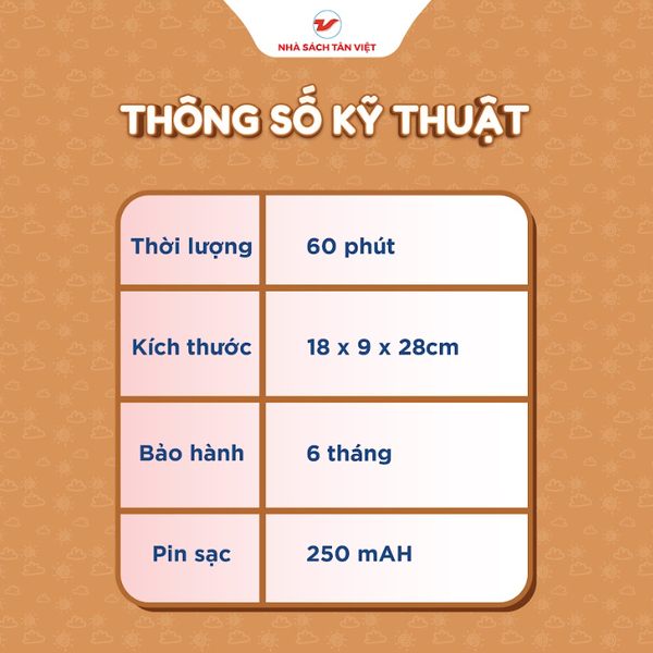 Hươu bông kể chuyện - Size nhỏ 25cm - Món quà trí tuệ cho bé