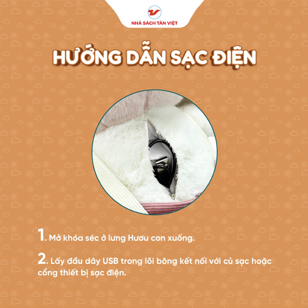 Hươu con kể chuyện - Size 40cm - Món quà trí tuệ cho bé