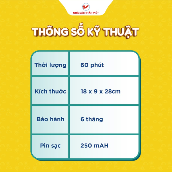 Khỉ bông kể chuyện - Size nhỏ 25cm - Món quà trí tuệ cho bé