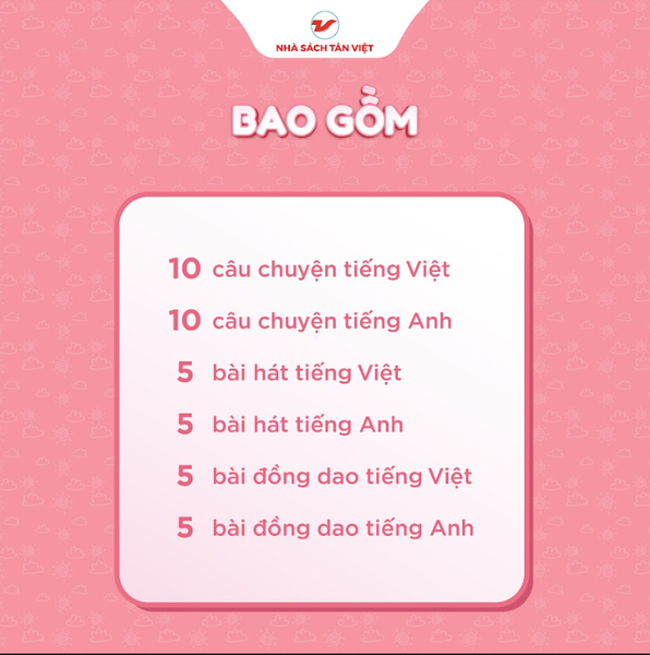Thỏ bông kể chuyện mắt xanh - Size to 40cm - Món quà trí tuệ cho bé