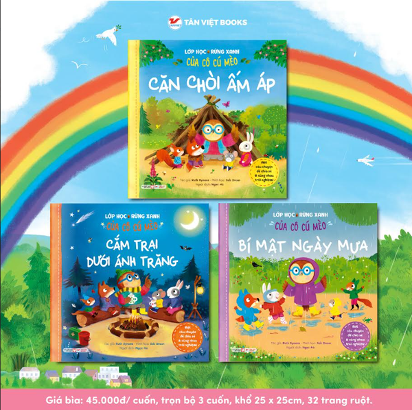 Combo 3 Cuốn Lớp Học Rừng Xanh Của Cô Cú Mèo - Sách Tranh Kỹ Năng Mềm