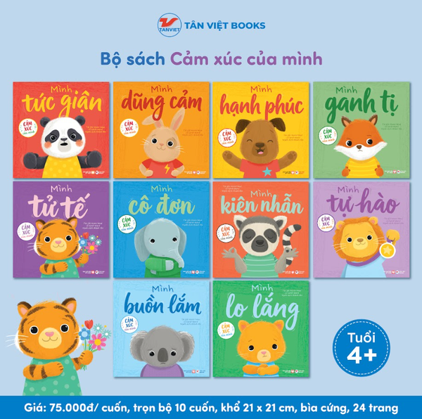 Combo 10 Cuốn : Cảm Xúc Của Mình - Sách Tranh Phát Triển EQ 4+