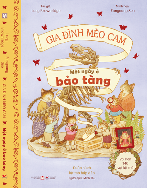 Bộ Sách Gia Đình Mèo Cam: Một Ngày Ở Bảo Tàng - Sách Tranh Tương Tác