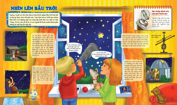 Bách Khoa Thư Qua Từng Trang Lật Mở: Vũ Trụ Diệu Kì - Sách Tương Tác