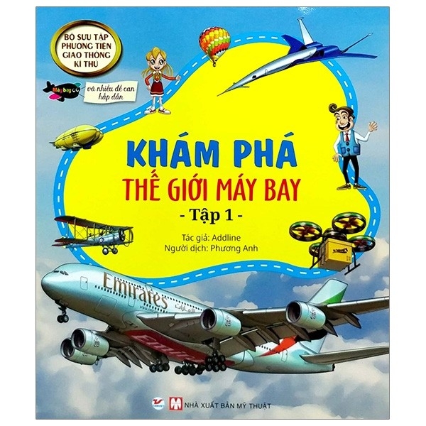 40_Khám phá thế giới máy bay - Tập 1 - BST phương tiện giao thông kì thú