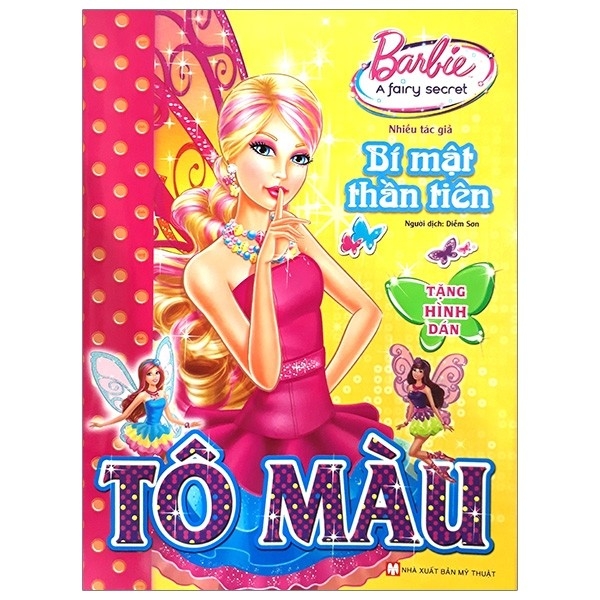 Barbie Bí Mật Thần Tiên - Tô Màu Theo Truyện Kể