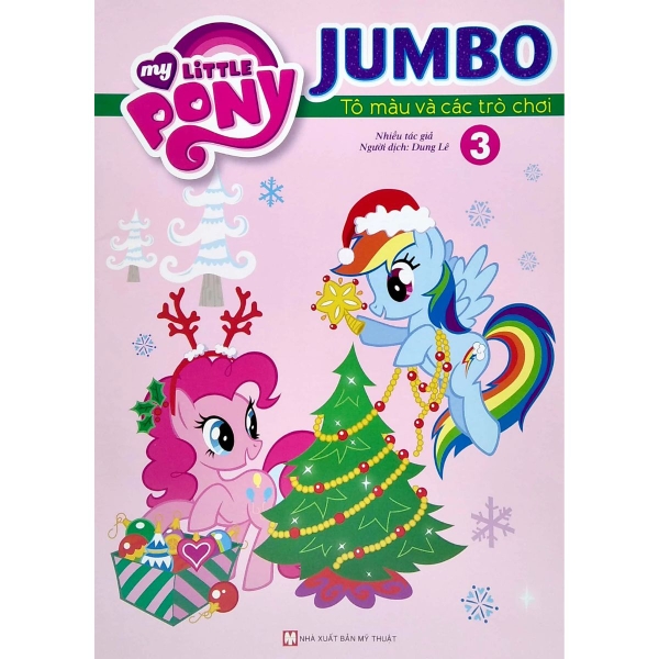Combo 8 cuốn My Little Pony - Jumbo Tô Màu Và Các Trò Chơi 2025