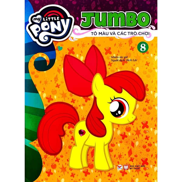 Combo 8 cuốn My Little Pony - Jumbo Tô Màu Và Các Trò Chơi 2025