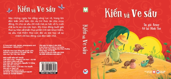 Bộ Hộp Truyện Ngụ Ngôn Aesop - Sách Thiếu Nhi - Gieo Mầm Nhân Cách