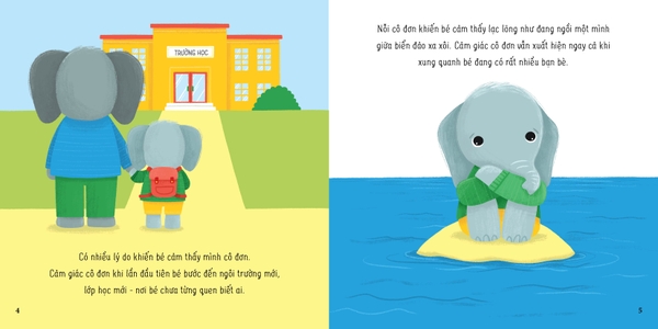 Cảm Xúc Của Mình - Cuốn 6: Mình Cô Đơn -  Sách Tranh Phát Triển EQ 4+