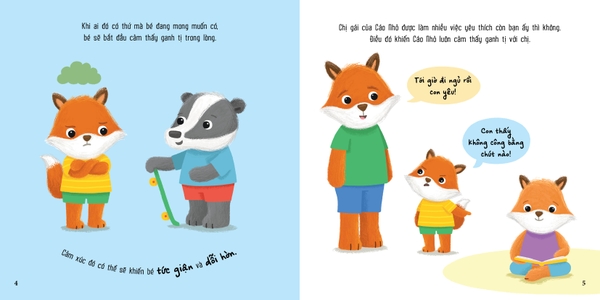 Combo 10 Cuốn : Cảm Xúc Của Mình - Sách Tranh Phát Triển EQ 4+