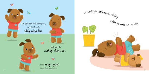 Cảm Xúc Của Mình - Cuốn 8: Mình Hạnh Phúc - Sách Tranh Phát Triển EQ 4+