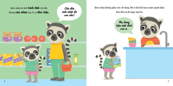 Cảm Xúc Của Mình - Cuốn 3: Mình Kiên Nhẫn -  Sách Tranh Phát Triển EQ 4+